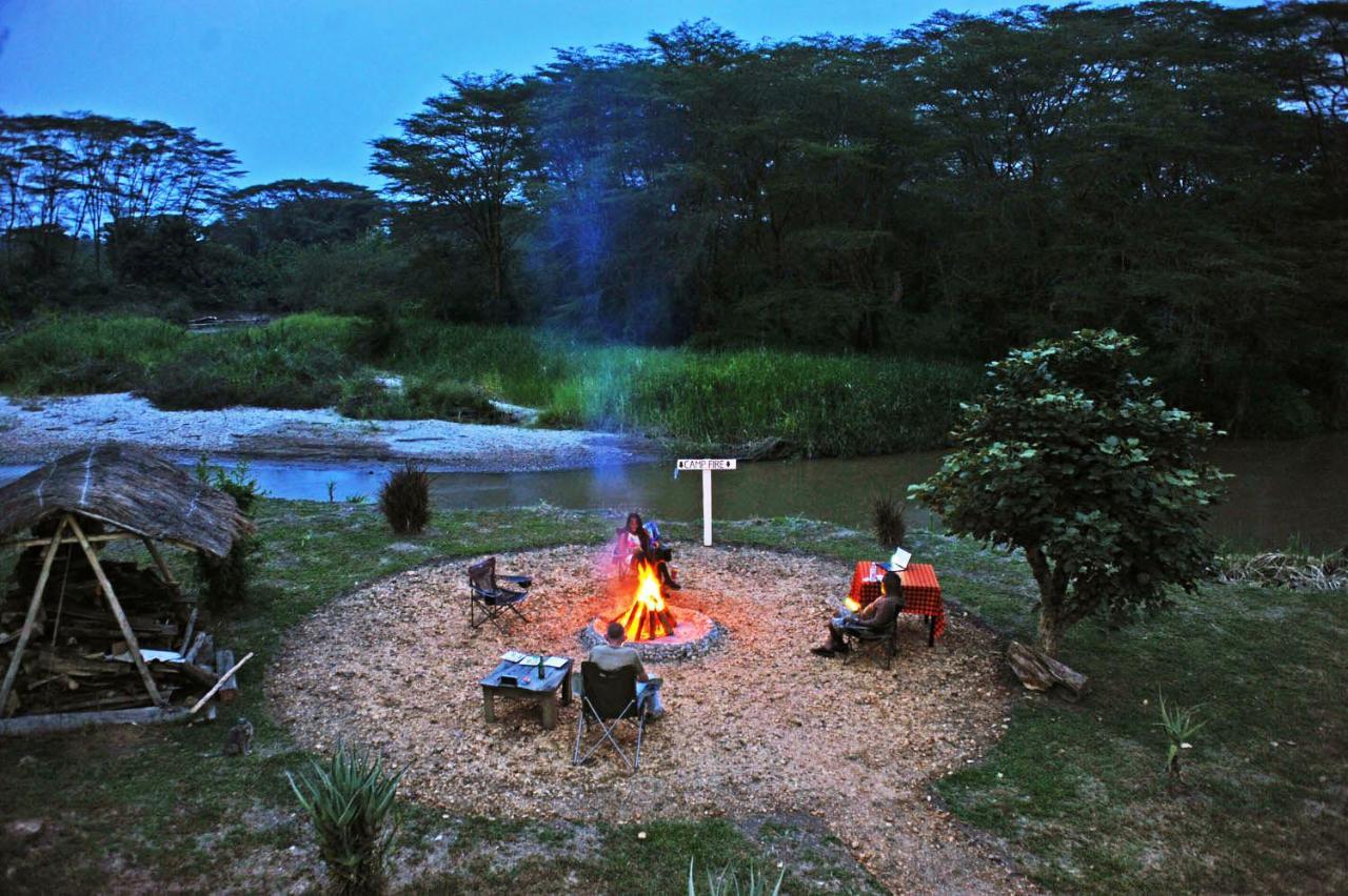 Bullbush River Camp Kihihi Exterior foto